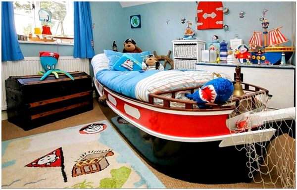Детская комната в морском стиле-1