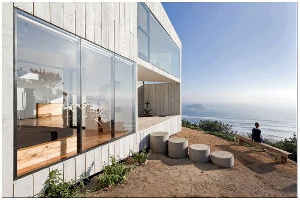 Кубовидный модерновый дом от Panorama + wmr аrchitects