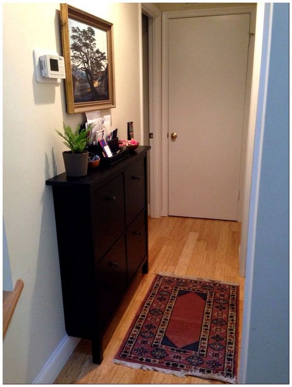 other-cabinet-matchless-narrow-hallway-cabinet-with-black-cabinet-paint-color-ideas-also-small-indoor-planters-pots