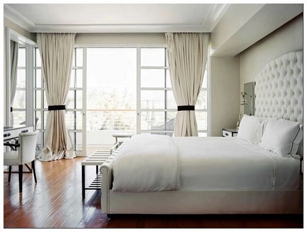 дизайн спальни в белом цвете фото