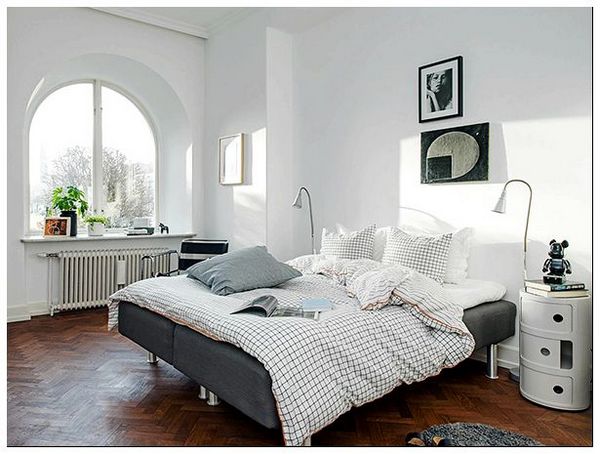 спальня в скандинавском стиле фото