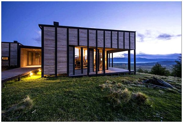 Уютный деревянный дом в заповедной части Чили