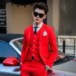 Красный костюм куда носить правила ношения и советы по подбору образа