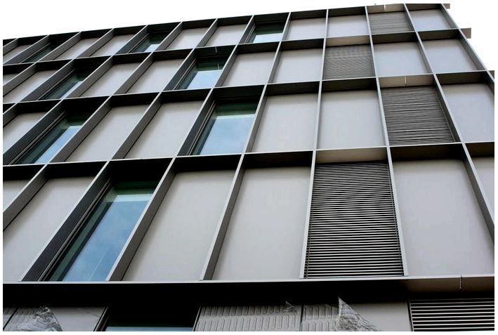 Вентилируемые фасады - дизайн и экологичность