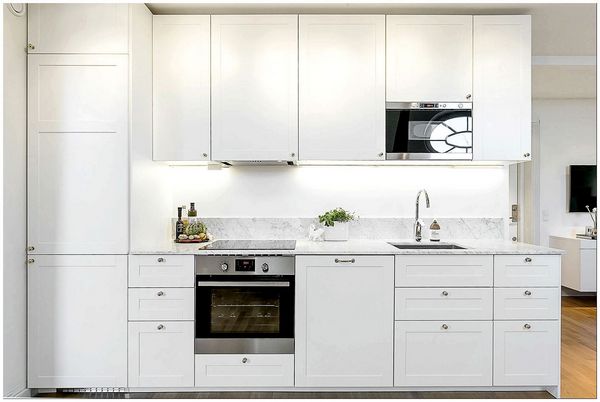 белая кухня фото