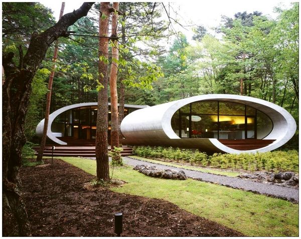 Футуристичный дом из Японии от ARTechnic