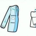 Как сложить халат чтобы он не помялся Способы складывания домашнего и медицинского халатов