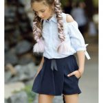 Юбка-шорты выкройка для девочки 2-3; 4-5; 10-14 лет (простые и оригинальные модели)