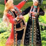 Башкирский национальный костюм мужской, женский, детский, свадебный, описание, фото