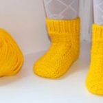 Детские носки крючком схемы и описание вязания детских носков крючком, фото