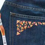 Как зашить дырку на кармане джинсов дырка на самом кармане