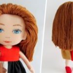 Как сделать кукле волосы из ниток своими руками особенности процесса