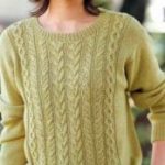 Как связать женский пуловер спицами, крючком, подбор схемы