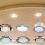 Светильники потолочные для натяжных потолков светодиодные