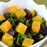 Салат из вареной свеклы и апельсина рецепт