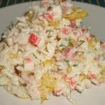 Рецепт салат из крабовых палочек