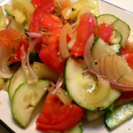 Овощной салат с розмарином рецепт