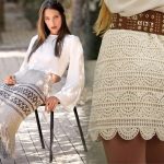 Красивые юбки вязанные крючком — схемы и описание