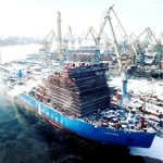 Hyundai Heavy Industries изготовил танкер для Газпрома.